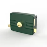 قفل حیاطی طرح ایزو با سیلندر (5 کلید برنجی دوشیار )