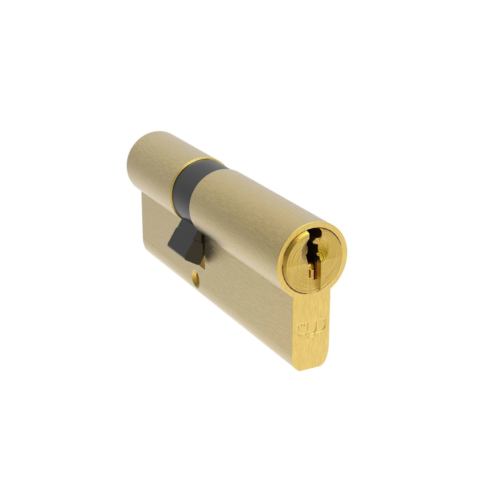 riyan-lock-v3. سیلندر کامل گلابی 7 سانت دوشیار( 4کلید برنجی دوشیار ) - تصویر 1